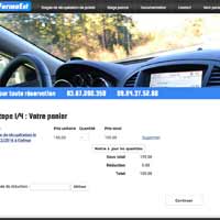 Capture d'écran : Forma Est vente en ligne